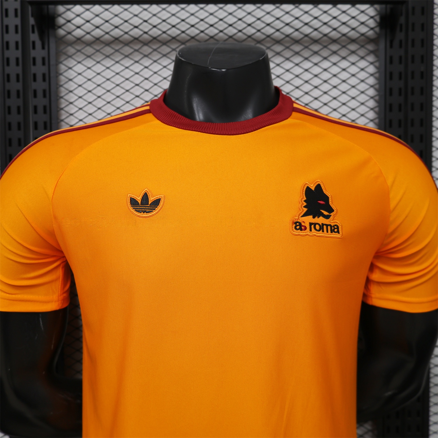 AS Roma 25-26 Retro Casual Style Orange Special Jersey - Player Version - UnitedFutballJersey