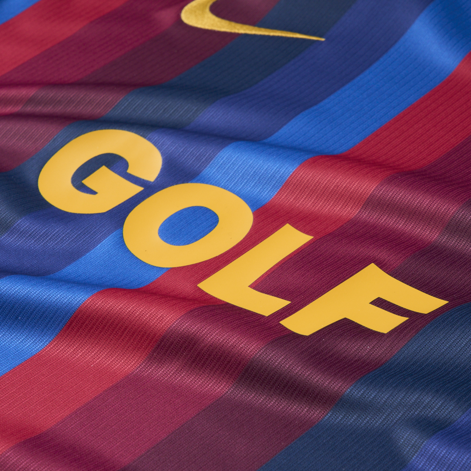 Barcelona 26-27 x Golf Wang El Clasico Blue Red Jersey - Fans Version - UnitedFutballJersey