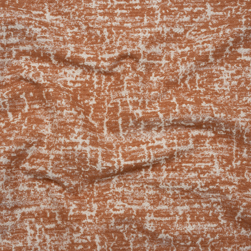 Home Decor Jacquard - Terracotta Abstract Textures - British Imported - Joann Fabrics