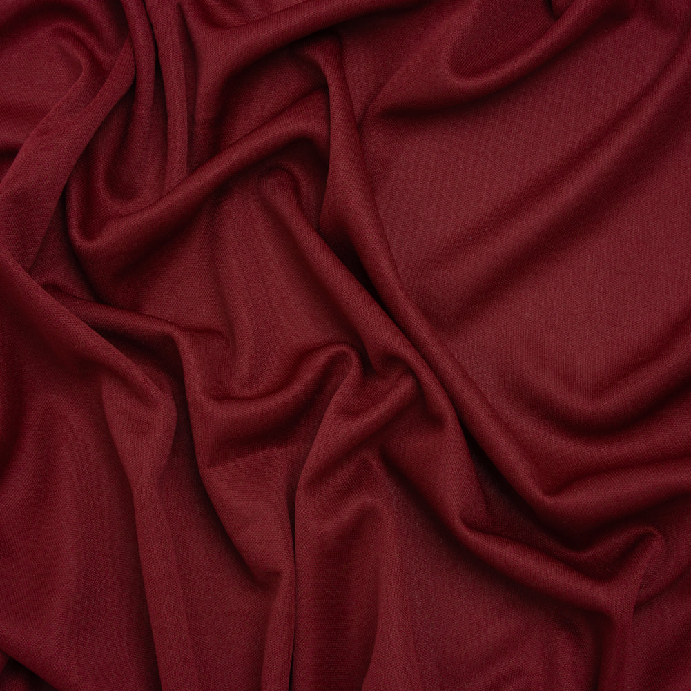 Polyester Pongee Knit Lining - Burgundy - Luca Collection - Joann Fabrics