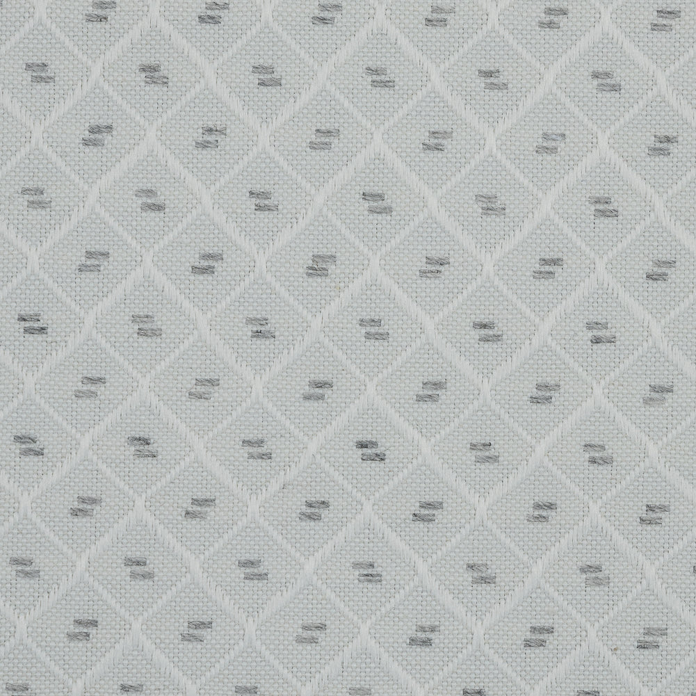 White and Gray Diamond Patterned Jacquard - Joann Fabrics
