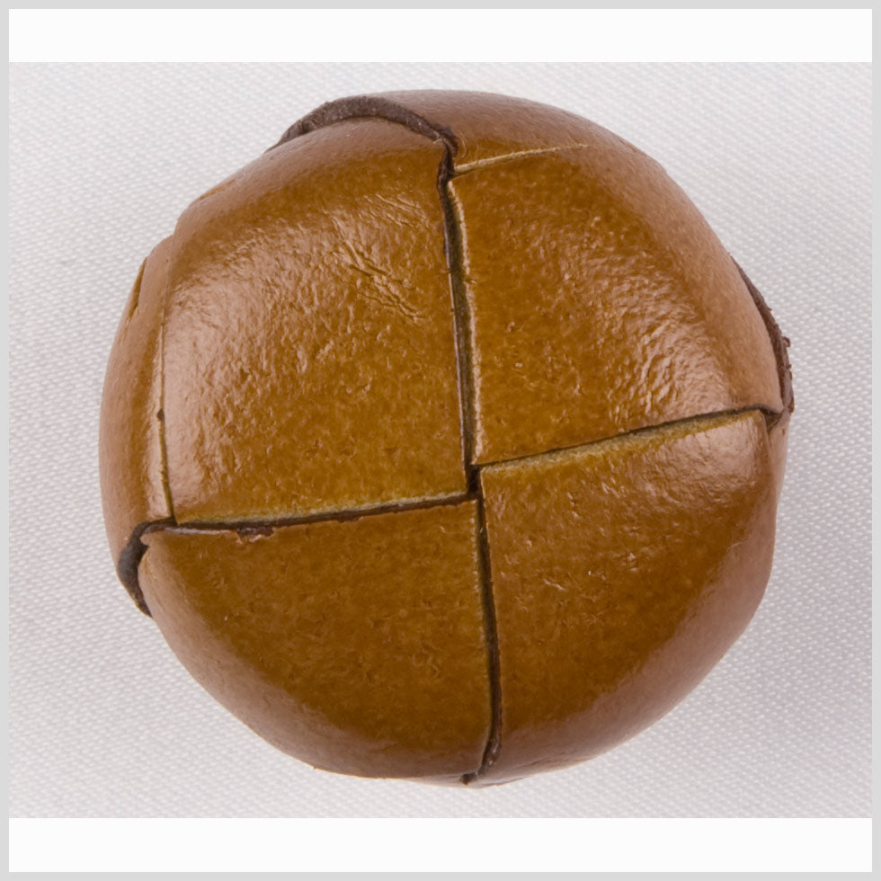 Natural Leather Button - 20L/12.5mm - Joann Fabrics