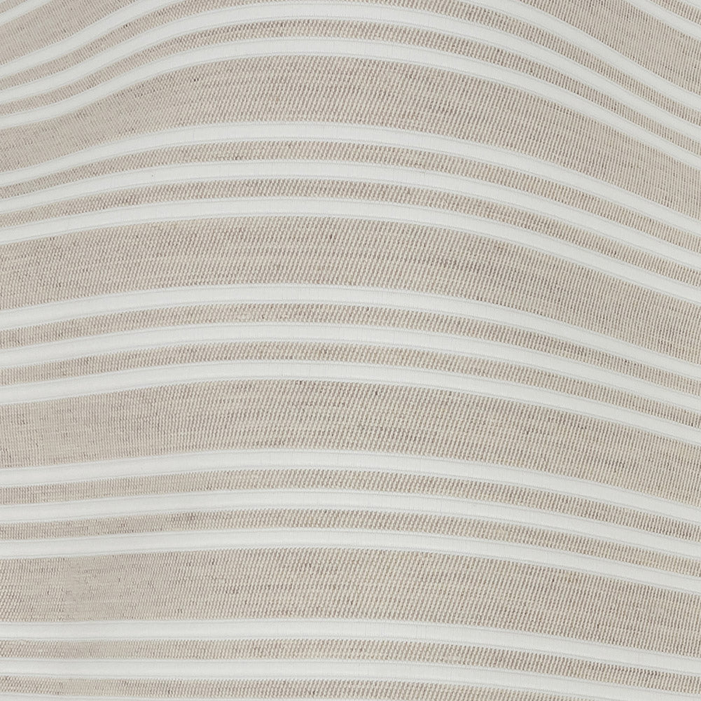 Ivory Double Wide Drapery Twill with Raised White Stripes - Joann Fabrics