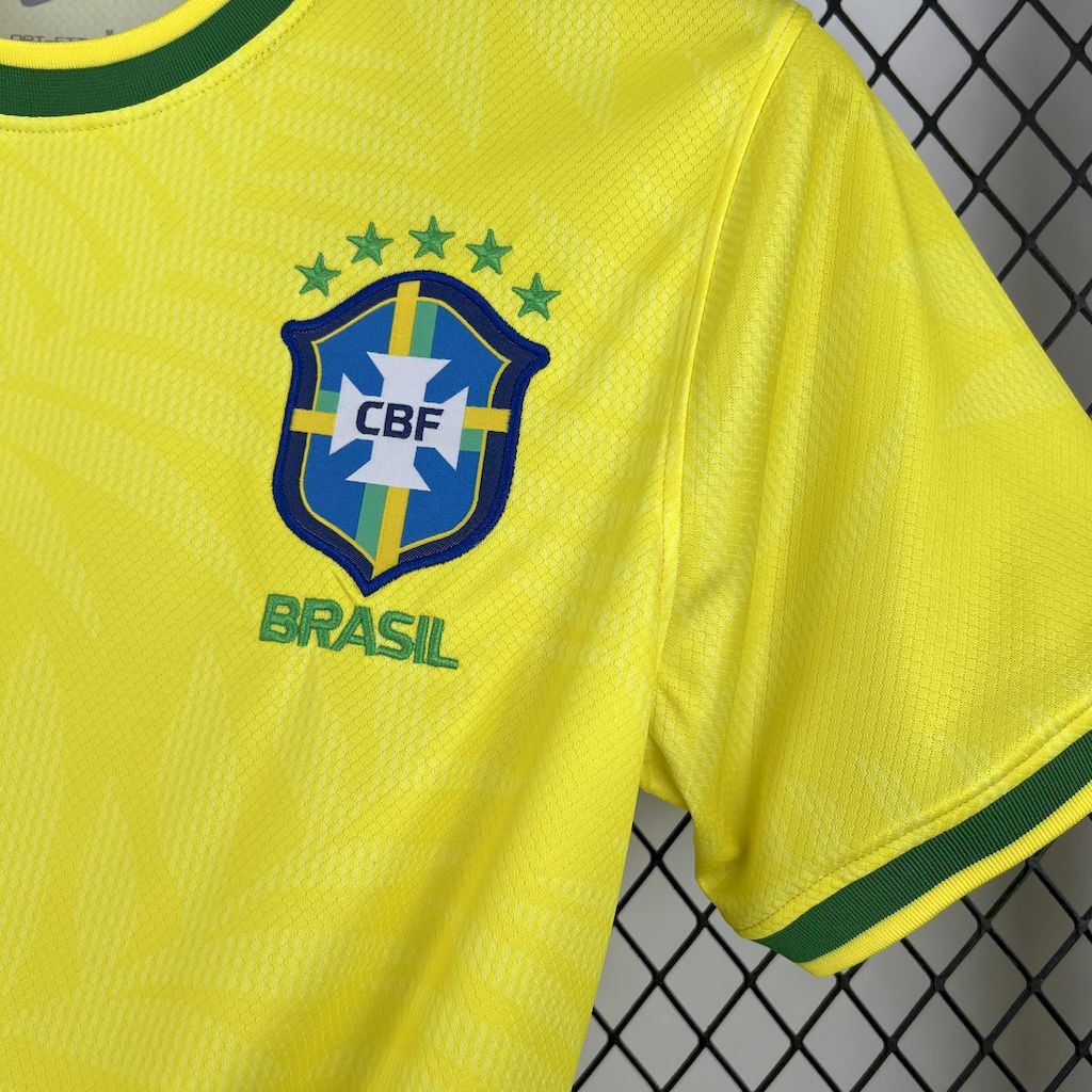 2025/2026 Brazil Pigeon Yellow Football Shirt 1:1 Thai Quality