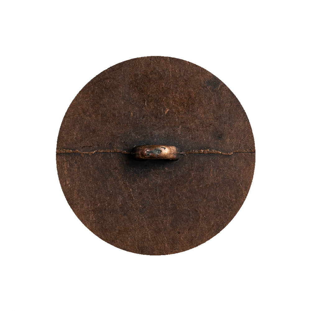 Italian Copper Floral Metal Shank Back Button - 40L/25.5mm - Joann Fabrics