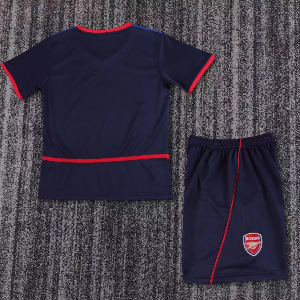 2002-2004 Retro Arsenal Away Football Shirt 1:1 Thai Quality Kids Size