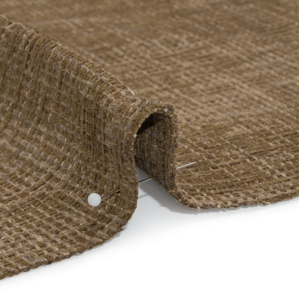 Tweedy Chenille Upholstery Woven - Cocoa - Hartsmere Collection - Joann Fabrics