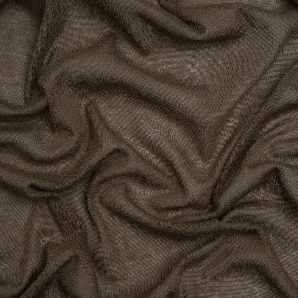 Lightweight Cotton Interlock Knit - Stone Gray - Designer Deadstock - Joann Fabrics