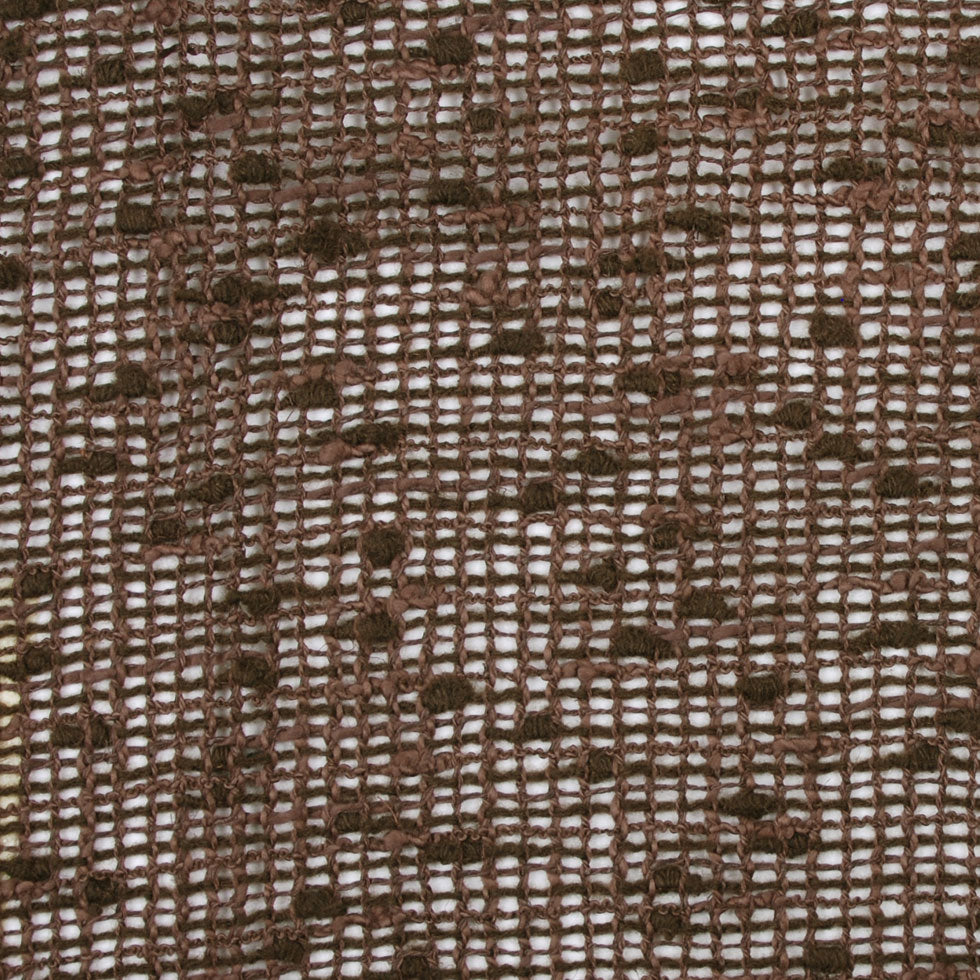 Italian Brown and Olive Wool Blend Netting - Joann Fabrics