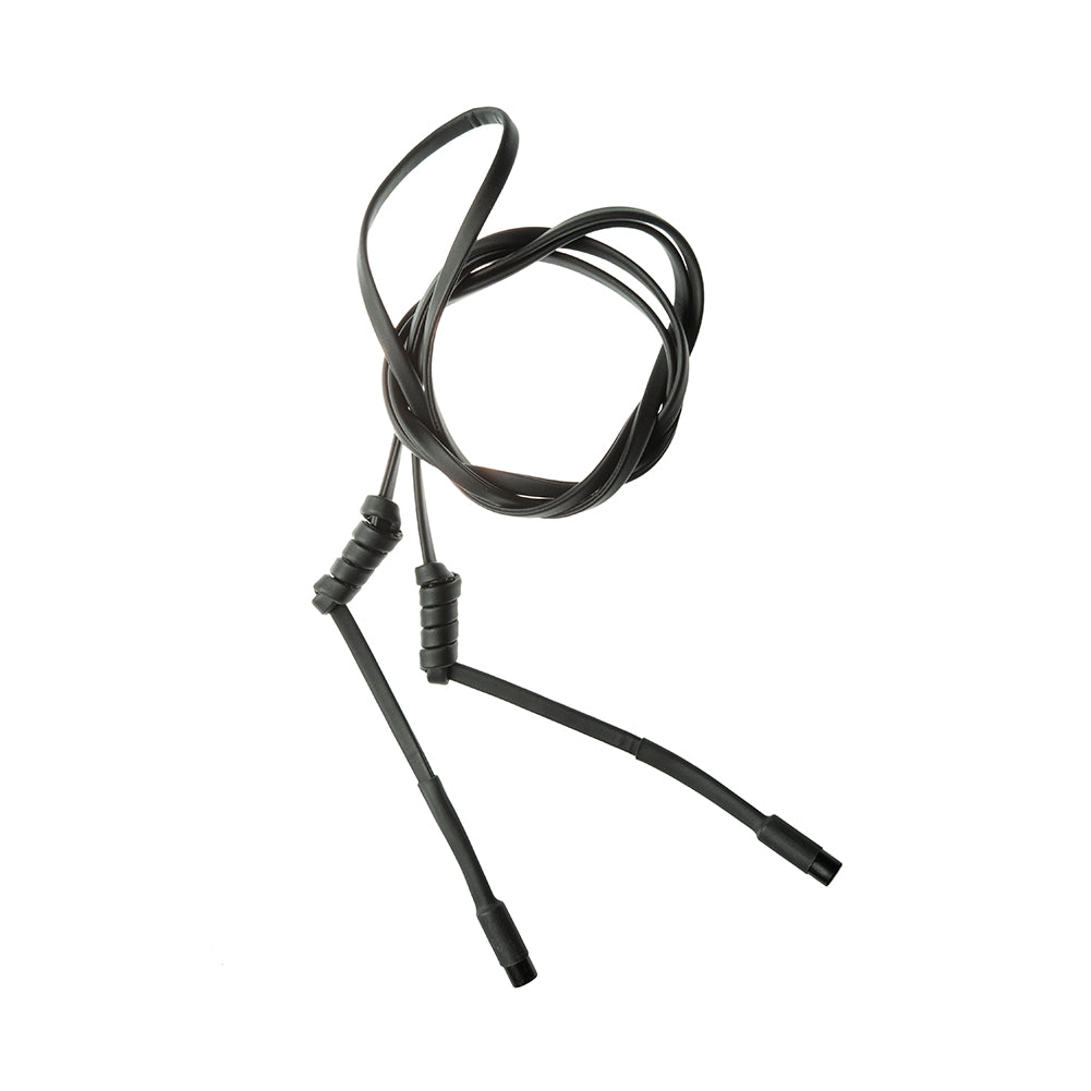 Italian Black Vinyl Drawstring - 49