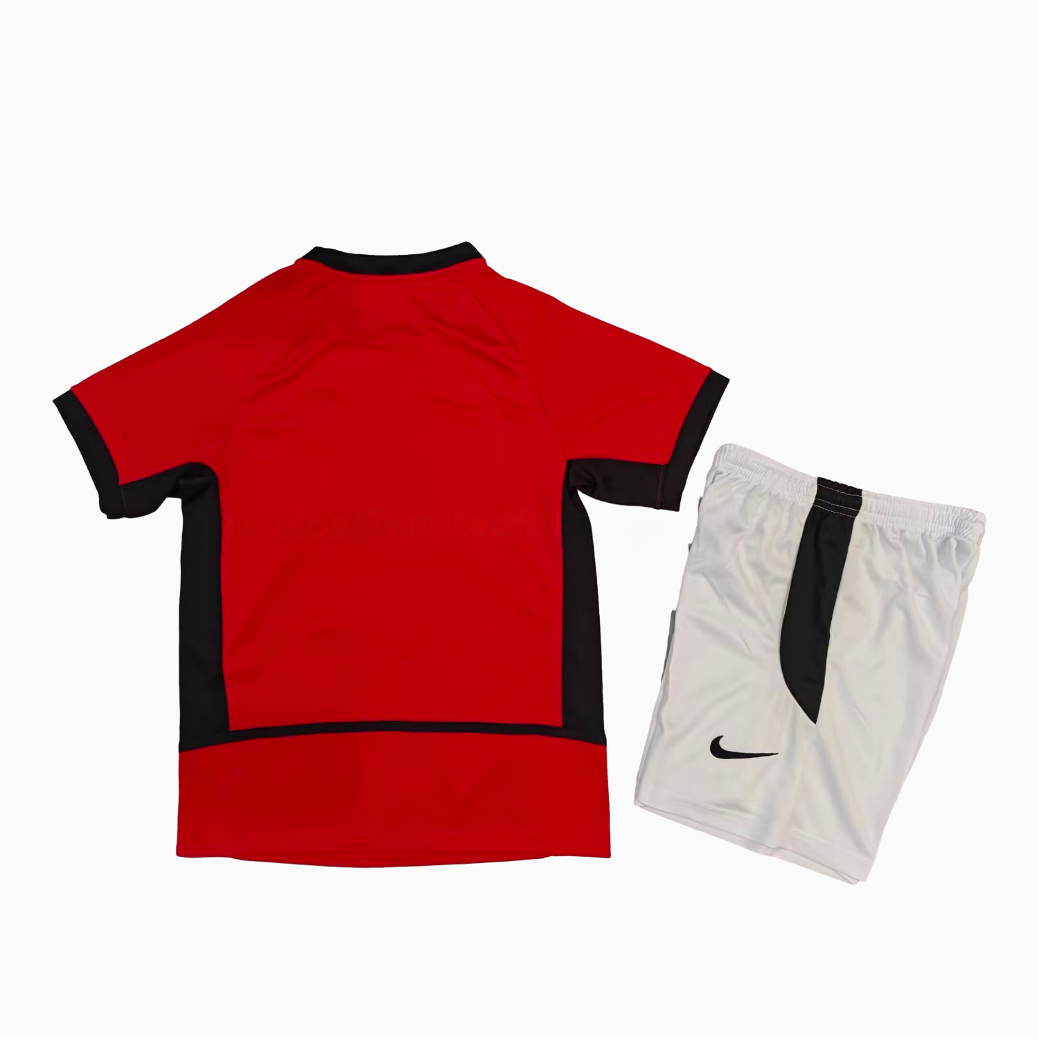 Retro Manchester United 2002-04 Home Kids Kit - UnitedFutballJersey
