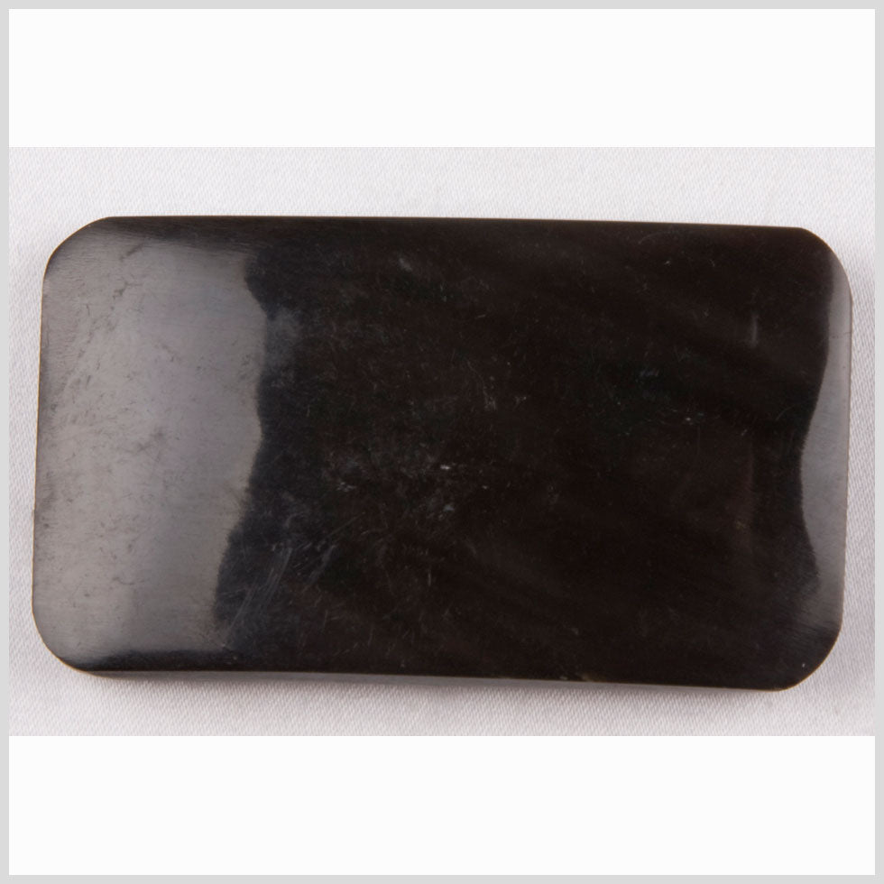 Black Horn Coat Button - 1.375