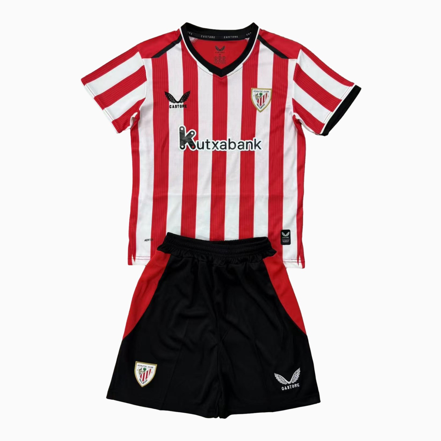Athletic Bilbao 26-27 Home Red Men's Adult Jersey Set - Fans Version - UnitedFutballJersey