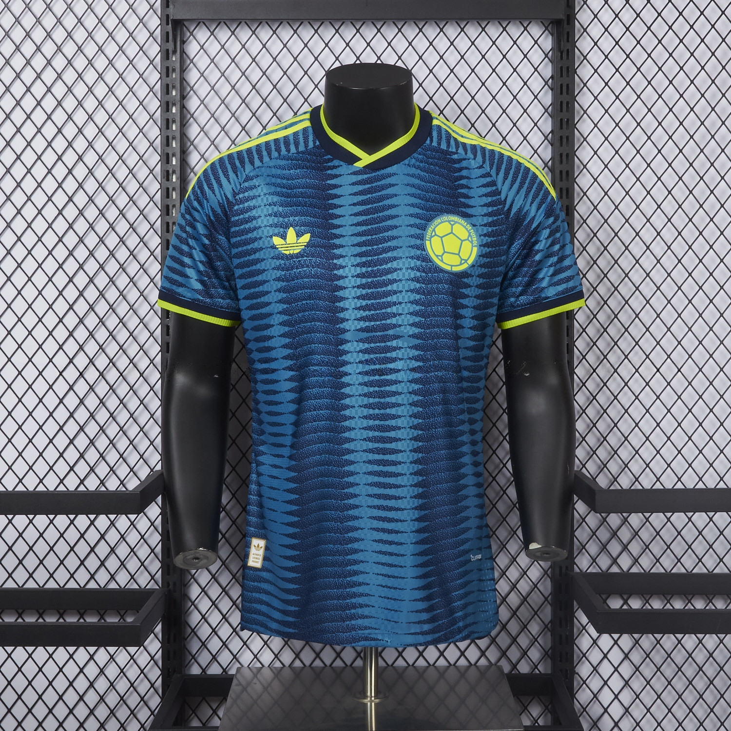 Colombia 2026 Away Blue Jersey - Player Version - UnitedFutballJersey