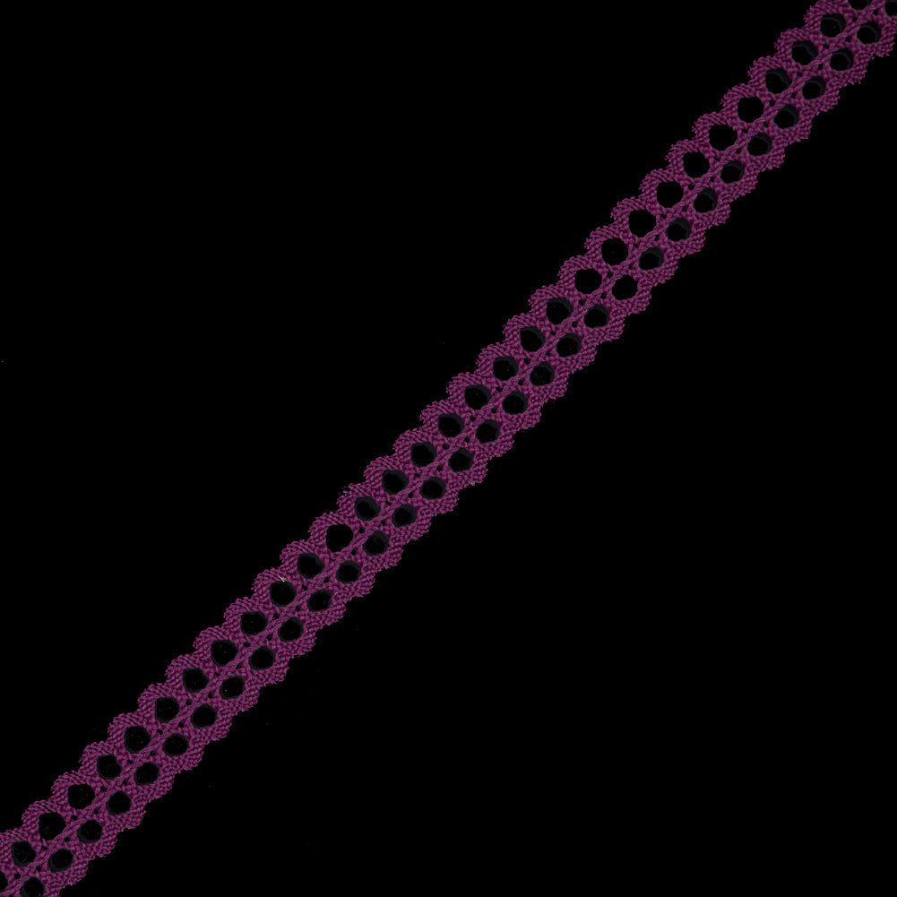Magenta European Crochet Trim - 0.75