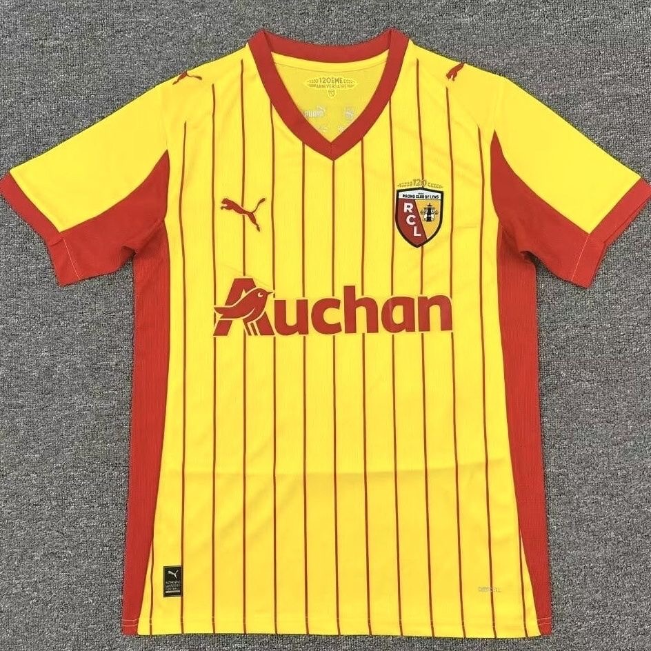 2025/2026 RC Lens Home Football Shirt 1:1 Thai Quality