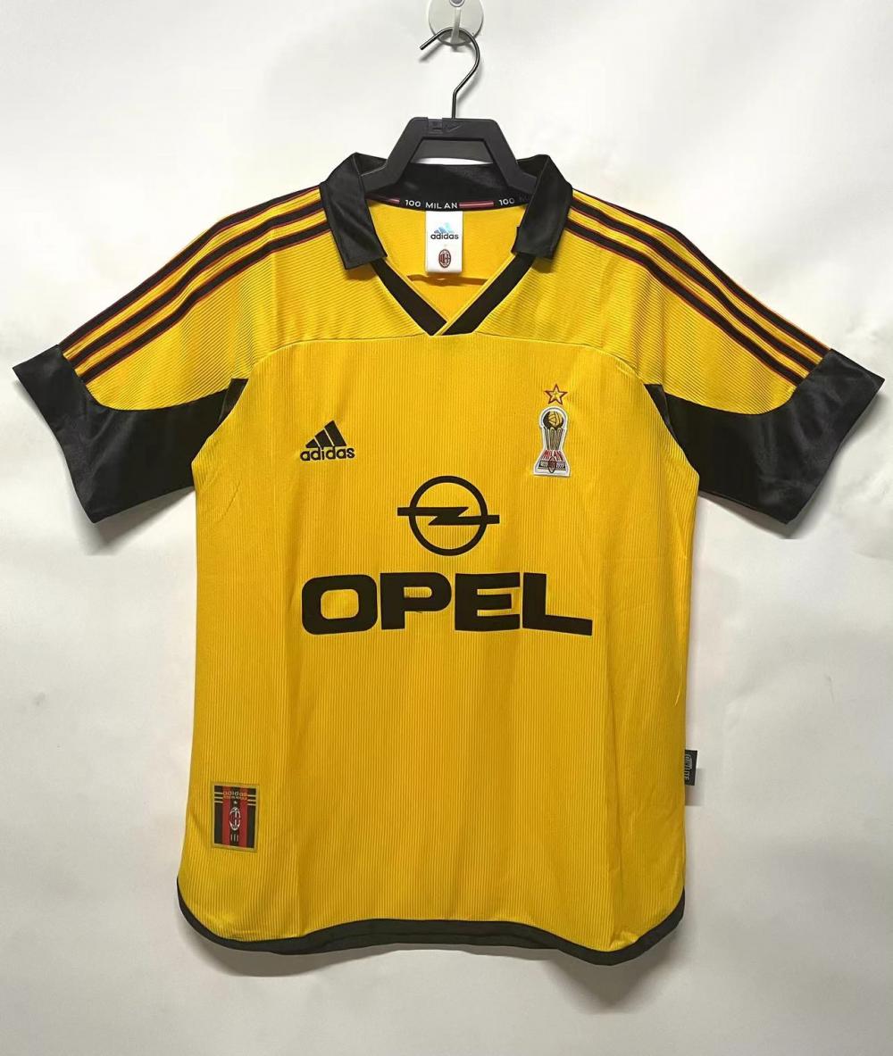 1999/2000 Retro AC Milan Away Football Shirt 1:1 Thai Quality