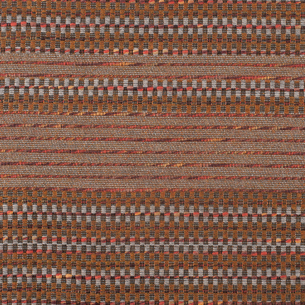 Rust Dimensional Stripes Blended Wool Tweed - Joann Fabrics