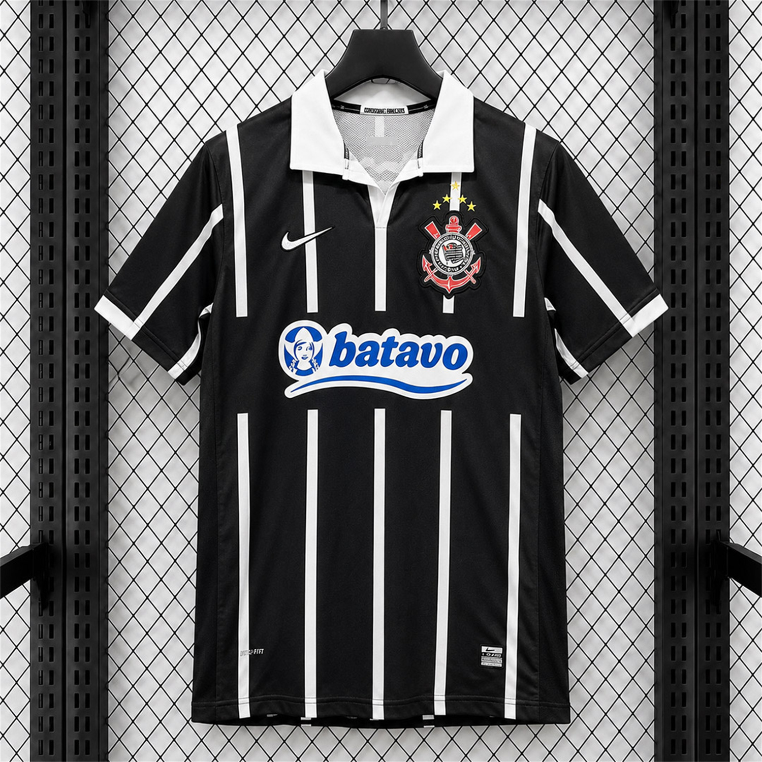 Retro Corinthians 2009-10 Away Jersey - UnitedFutballJersey