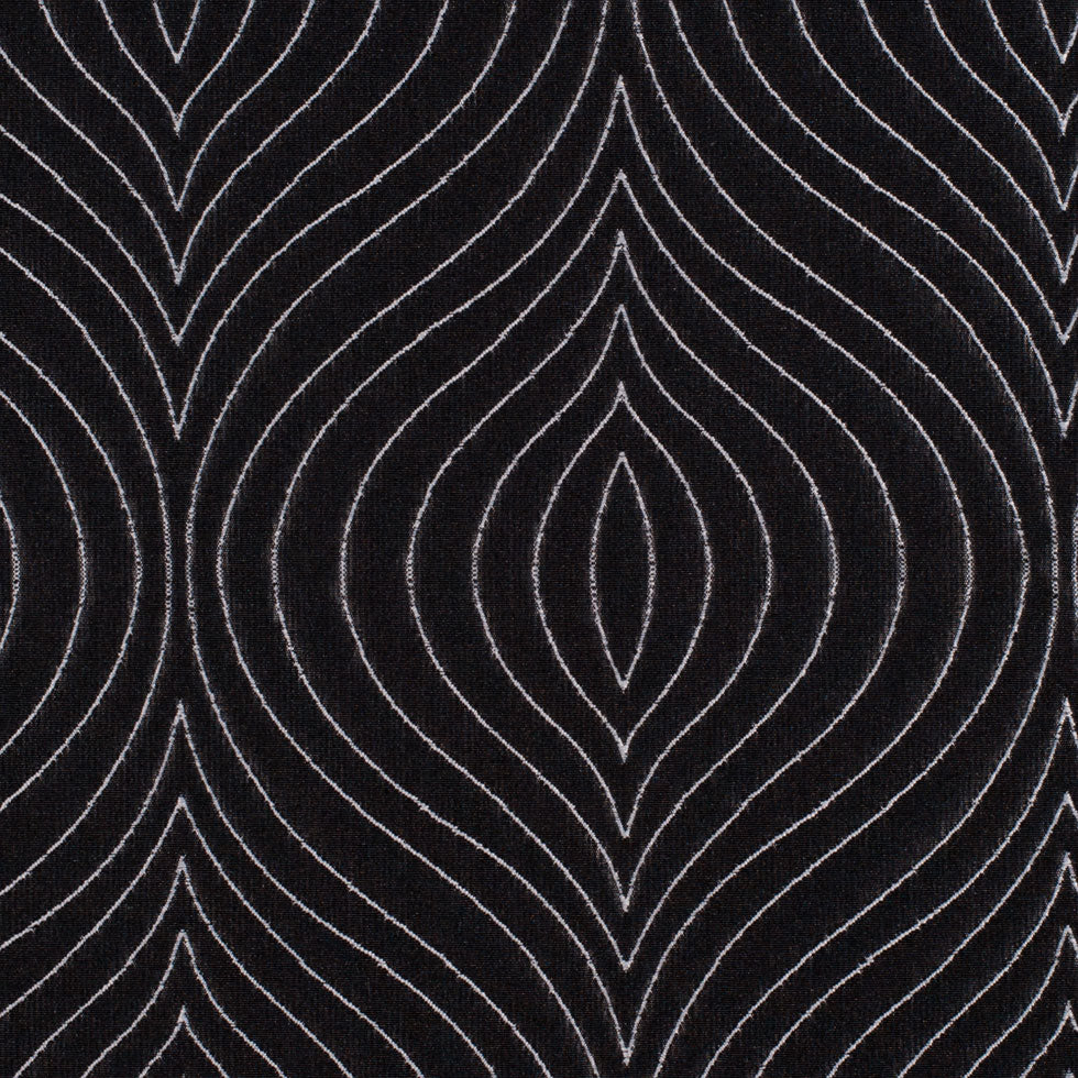 Iridescent Black/White Geometric Woven - Joann Fabrics