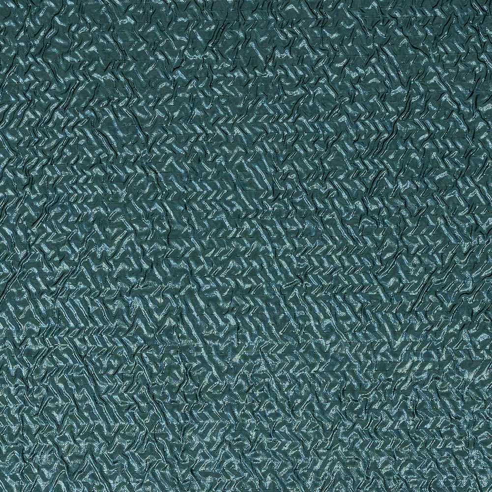 Capella Metallic Space Cadet Wavy Luxury Brocade - Joann Fabrics