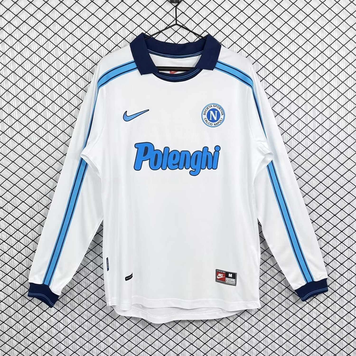 Retro Napoli 1998-99 Away Long Sleeves Jersey - UnitedFutballJersey