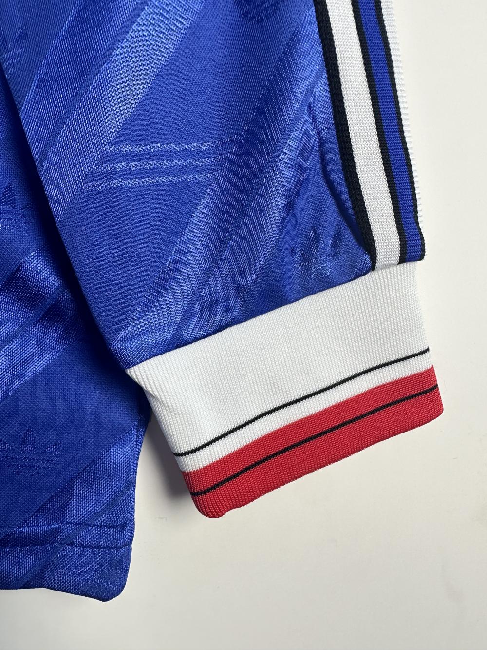 1986/1988 Retro Long Sleeve Manchester United Third Away Football Shirt 1:1 Thai Quality