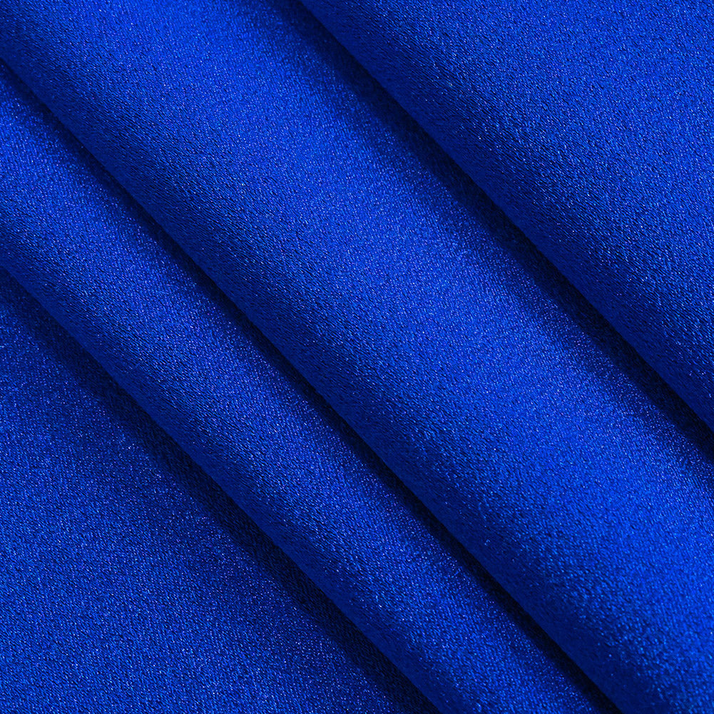 Lux Polyester Crepe Back Satin - Royal - Isla Collection - Joann Fabrics