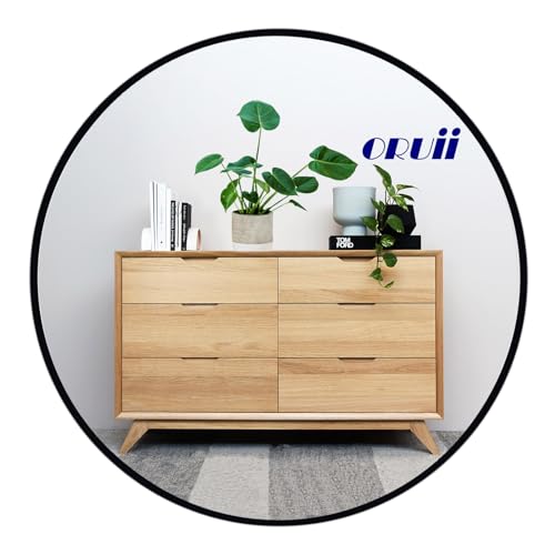 Small Round Mirror, 16 inch Round Mirror, Small Circle Mirror Metal ...
