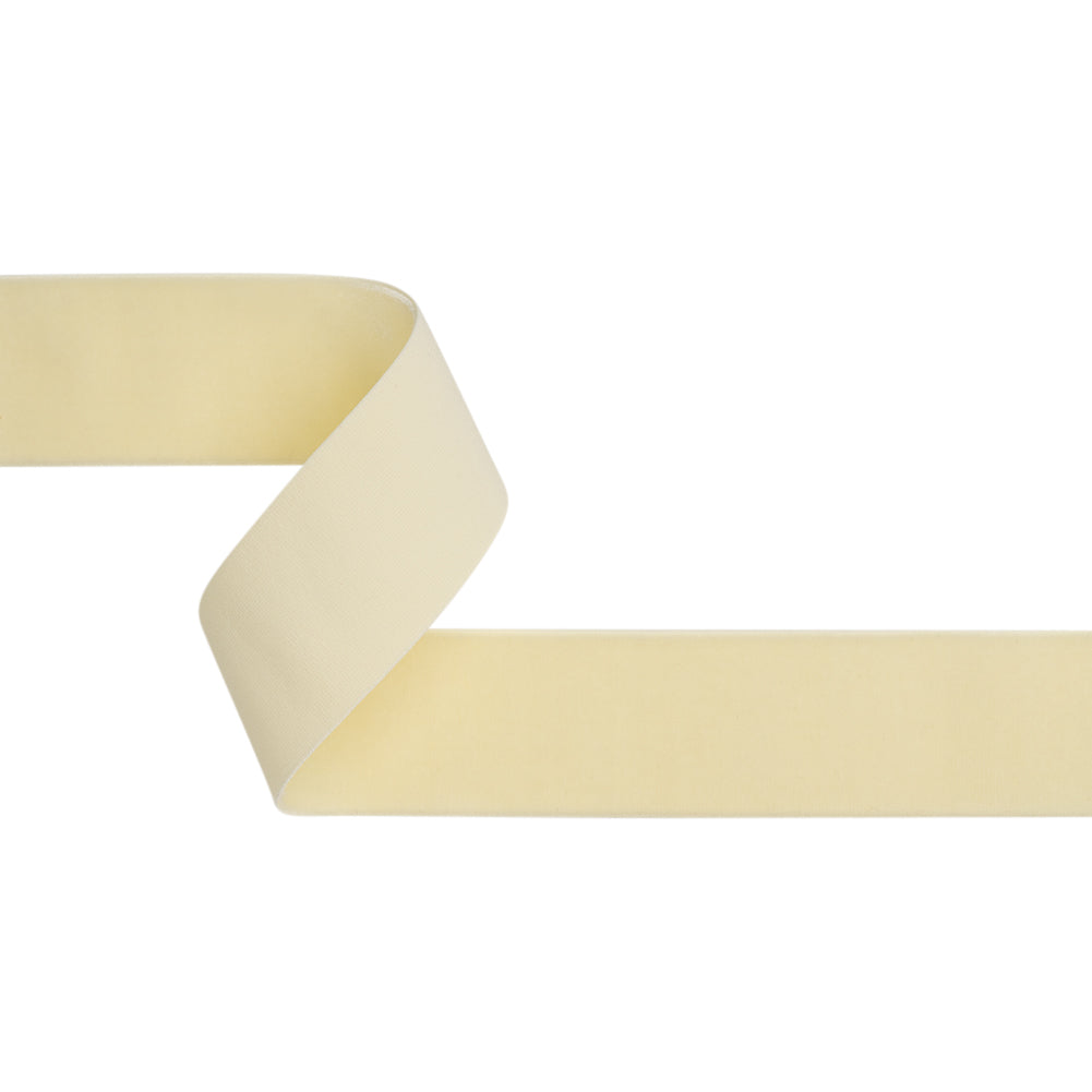 Stretch Velvet Ribbon Trim Made in Italy - 1.5