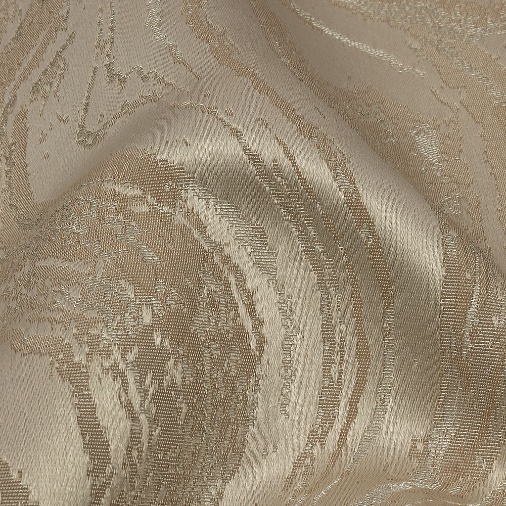 Metallic Drapery Jacquard - Sandstone Metamorphic Swirls - British Imported - Joann Fabrics