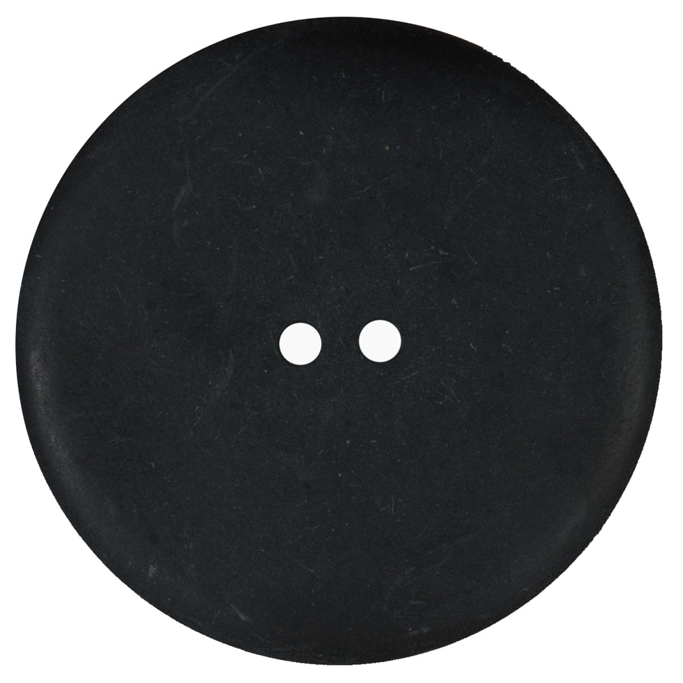 Charcoal Matte Plastic 2-Hole Button - 60L/38mm - Joann Fabrics