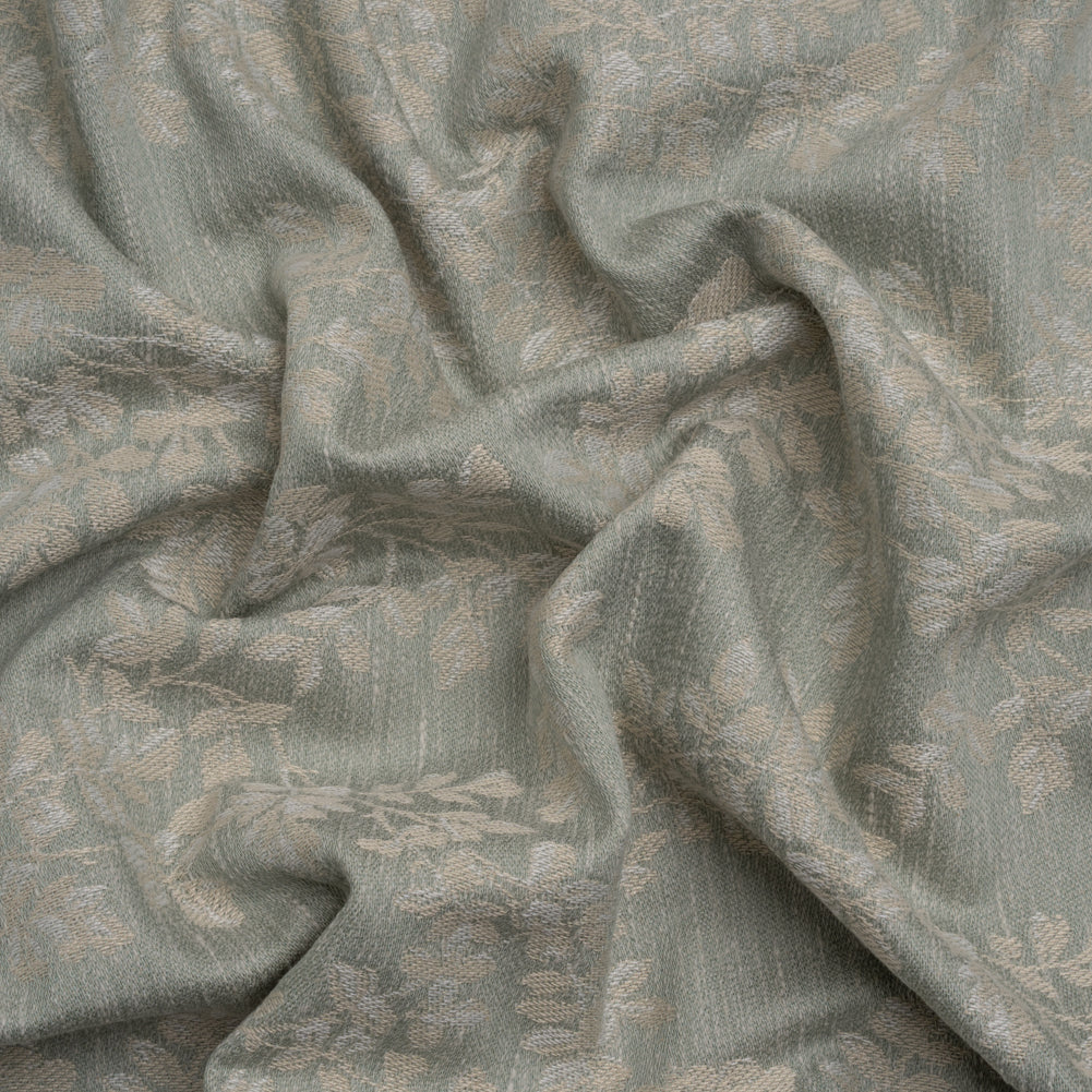 Drapery Jacquard - Sage Leaves on the Vine - British Imported - Joann Fabrics