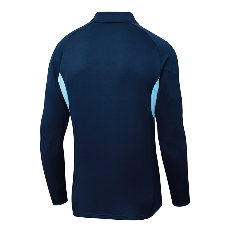 2025/2026 Arsenal Half-Pull Training Suit Royal Blue Football Shirt 1:1 Thai Quality Set