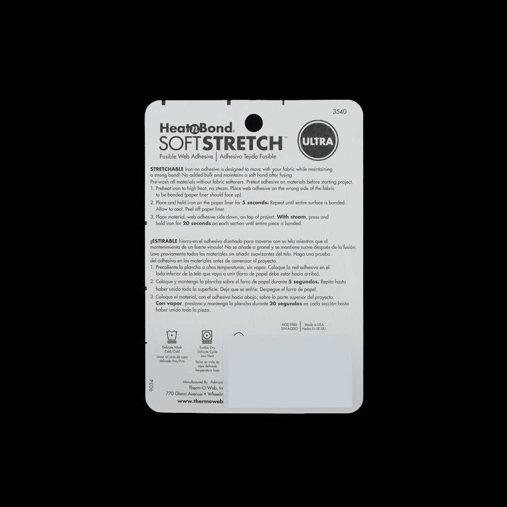 Heat & Bond Ultra Soft Stretch Web Adhesive - 5/8