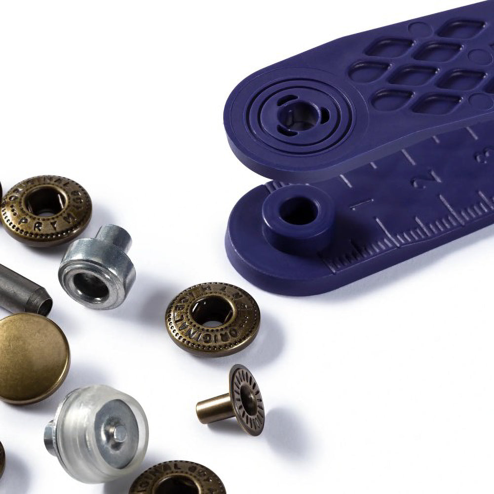 Prym Anorak Press Fasteners with Tools - Antique Brass 12mm - 10pc - Joann Fabrics