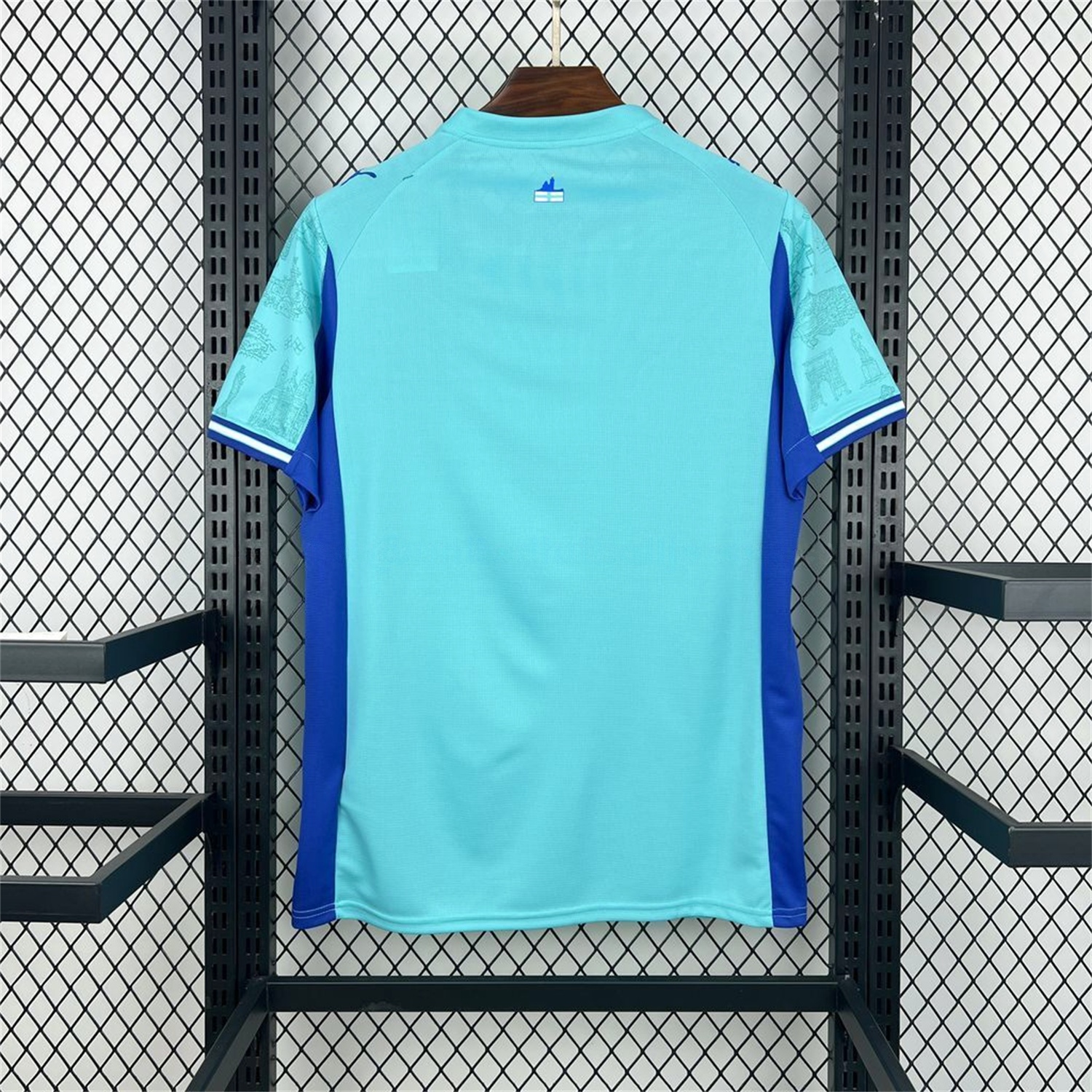Marseille 25-26 Blue Goalkeeper Jersey - Fans Version - UnitedFutballJersey