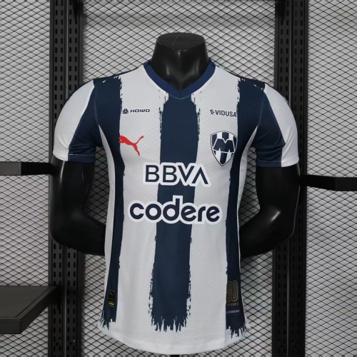 2025/2026 Player Version C.F.Monterrey Home Football Jersey 1:1 Thai Quality