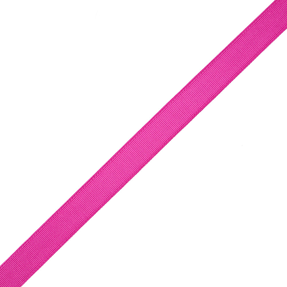 Fuchsia Rayon Grosgrain Ribbon - 0.375