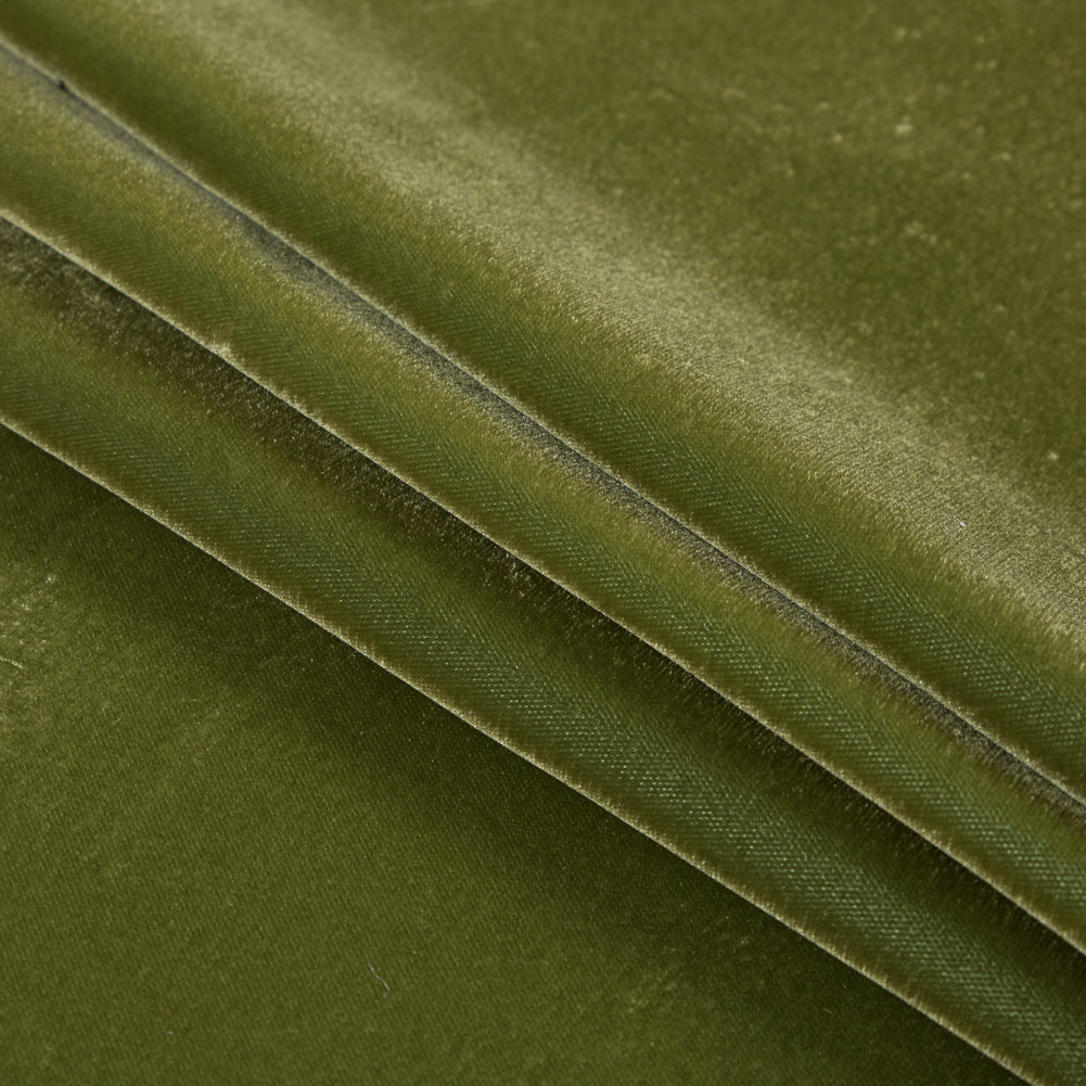 Luxury Lyons Velvet - Avocado Green - Leander Collection - Joann Fabrics