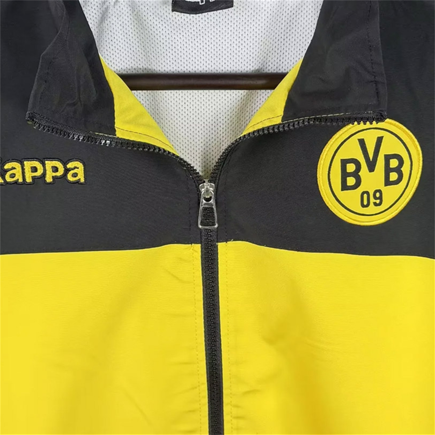 Retro Dortmund 2011-12 Windbreaker Jacket - Bright Yellow - UnitedFutballJersey