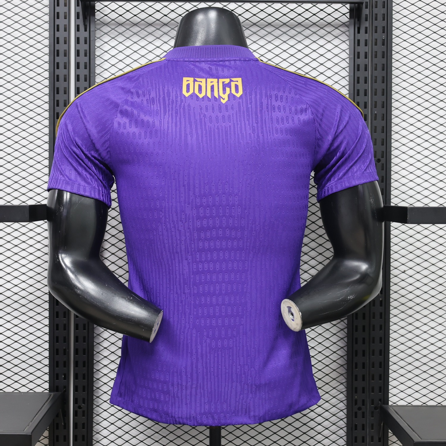 Barcelona 26-27 Purple Gold Special Jersey - Player Version - UnitedFutballJersey