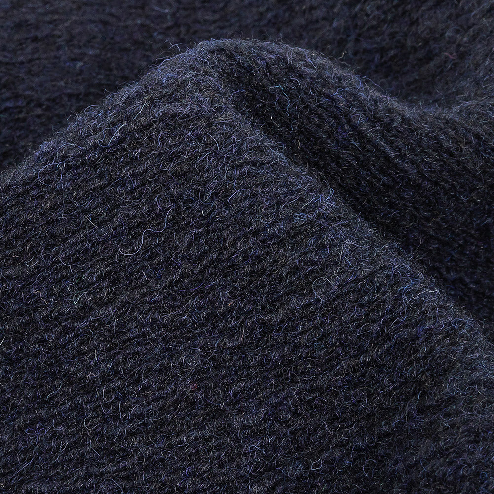 Navy Tactile Fuzzy Wool Knit - Joann Fabrics