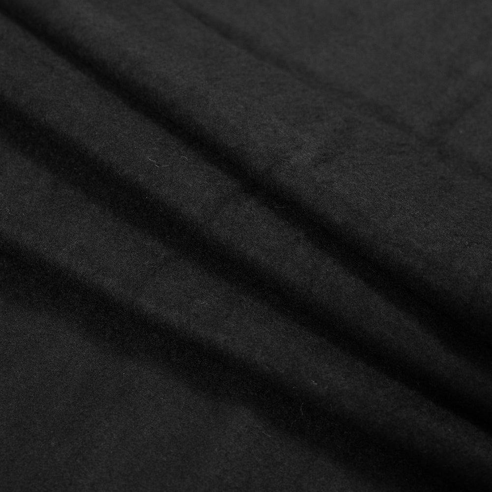 Bamboo and Merino Wool Stretch Fleece - Black - Joann Fabrics
