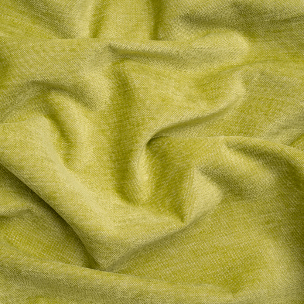 Upholstery Chenille with Latex Backing - Lime - Tonnet Collection - Joann Fabrics
