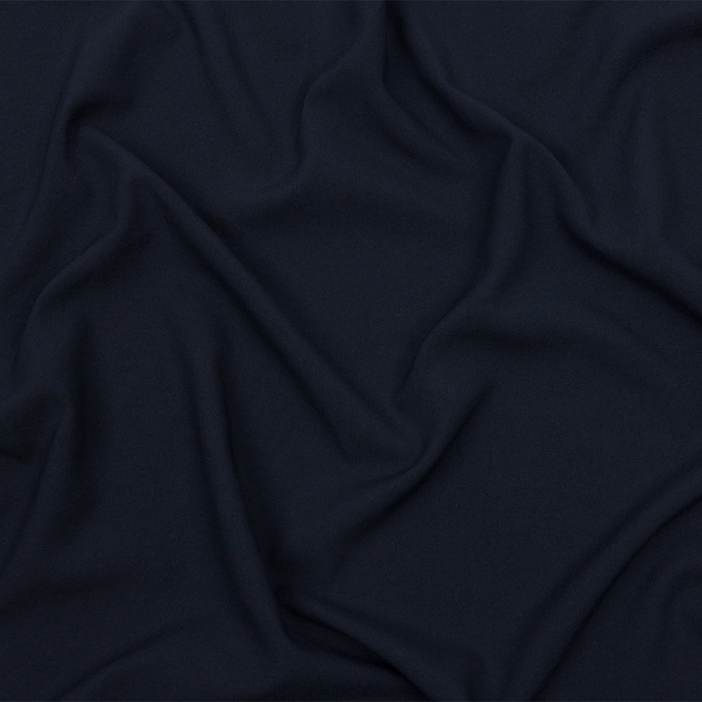 Muted Navy Stretch Polyester Crepe de Chine - Joann Fabrics
