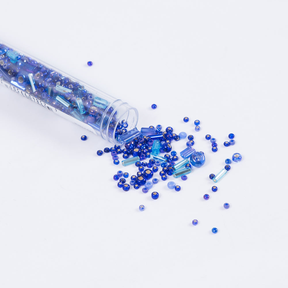 Sapphire Mixed Media Beads - Size 10 - Joann Fabrics