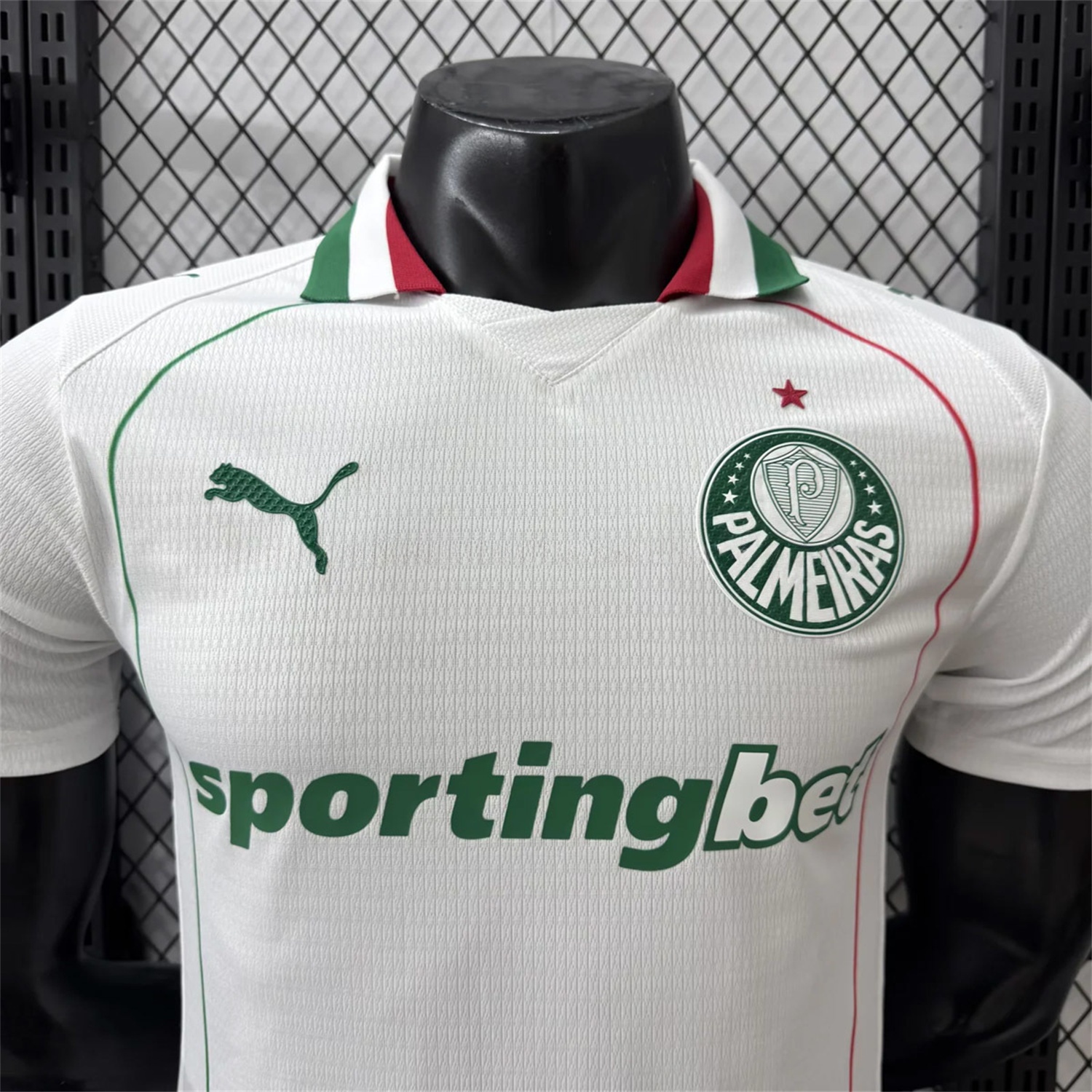 Palmeiras 26-27 Away White Jersey - Player Version - UnitedFutballJersey