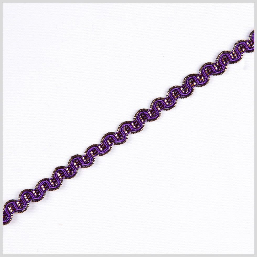 Purple/Gold Metallic Braid - Joann Fabrics
