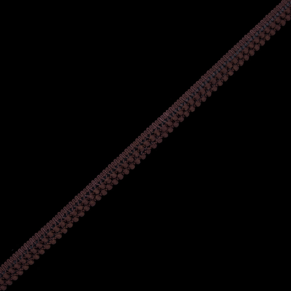 Dark Brown Two Row Mini Pom Pom Trim - Joann Fabrics